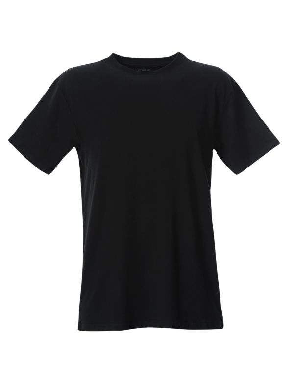 T-Shirt  i bambu Svart